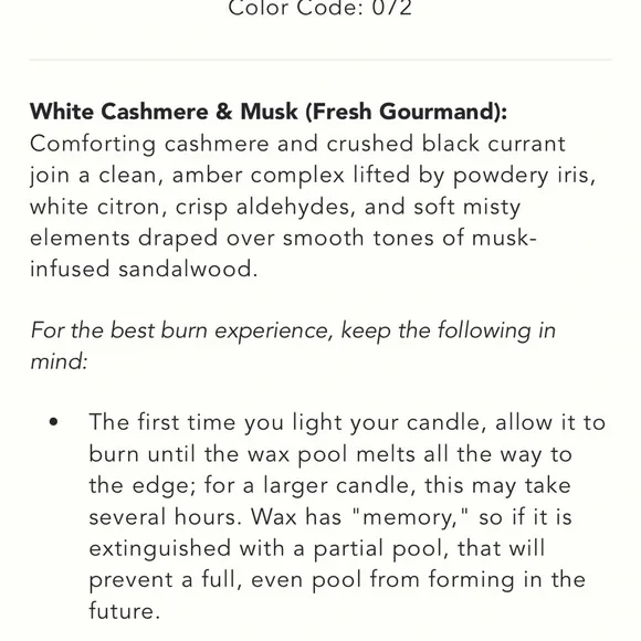 Anthropologie NIB Mini Cheena Egg Fresh White Cashmere & Musk Glass Candle - Picture 14 of 16